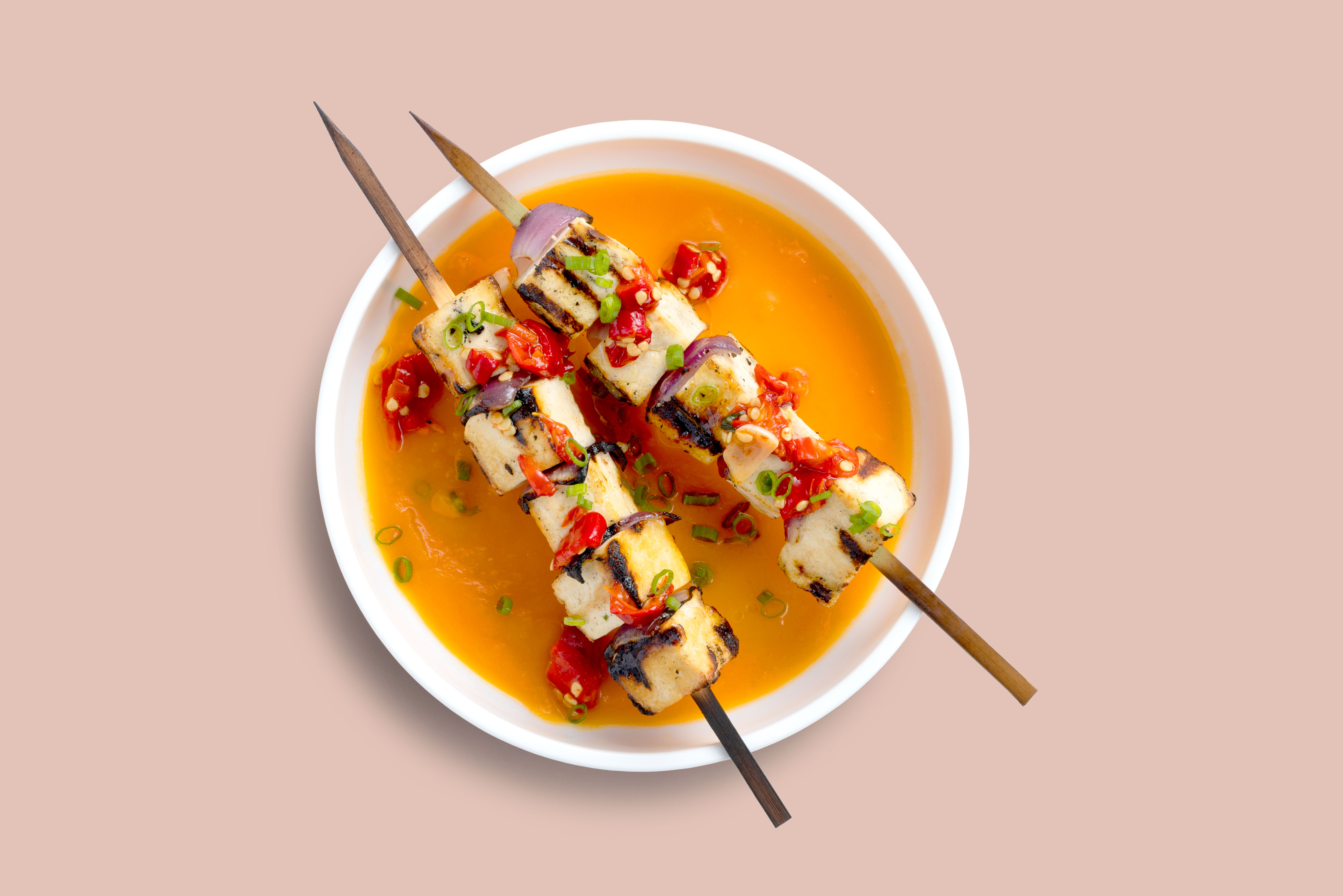 Tofu skewers
