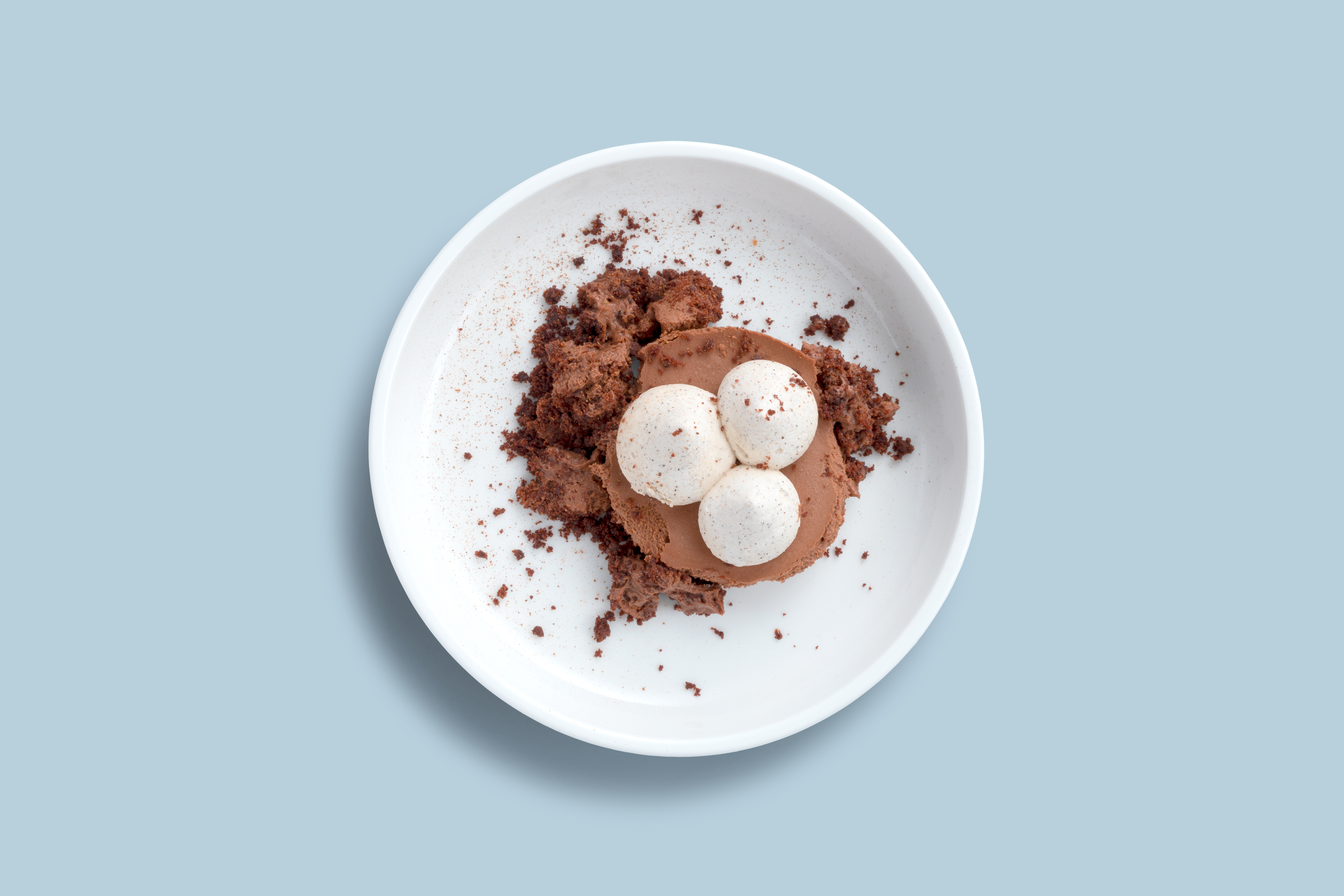 Chocolate mousse-Double serve